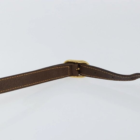 GUCCI GG Supreme Web Sherry Line Bag PVC Leather Beige 40 02 081 Auth BA7253 - Picture 9 of 16